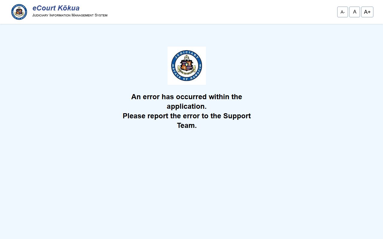 Hawaii County court records after jail arrest eCourt Kokua portal